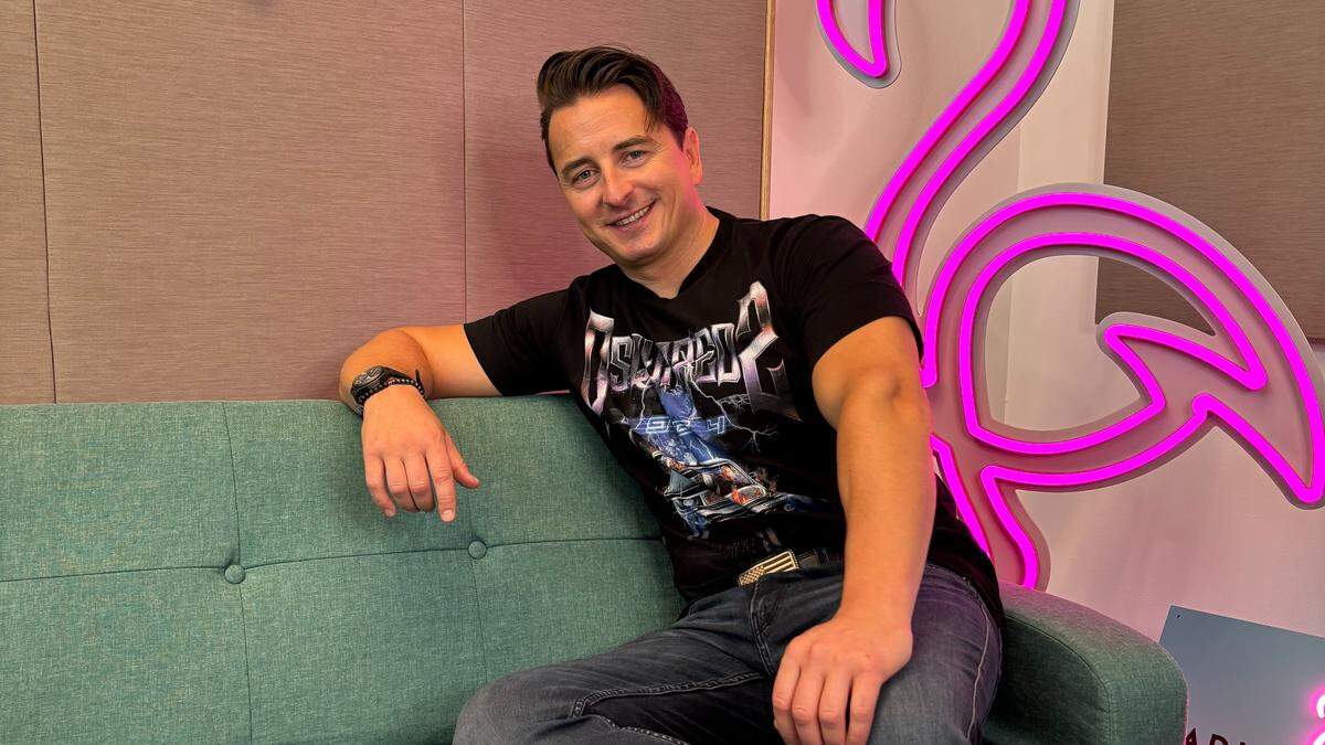 Am Sonntag war Andreas Gabalier zu Gast bei Radio Flamingo