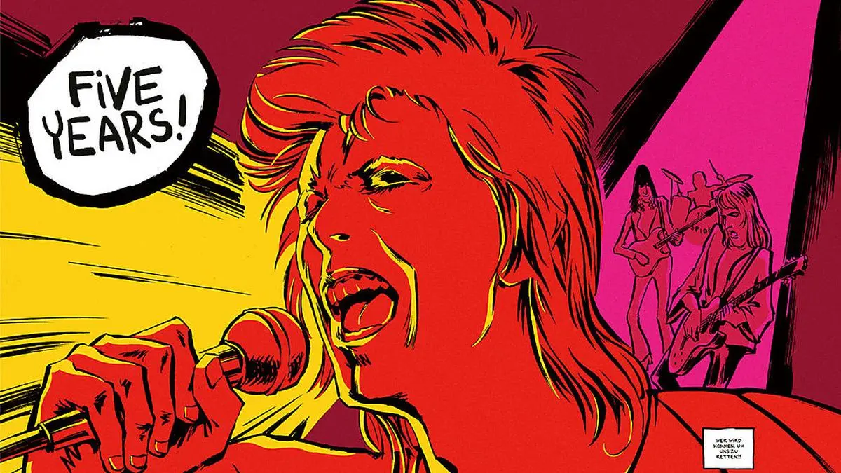 David Bowie in seiner Ziggy Stardust-Zeit