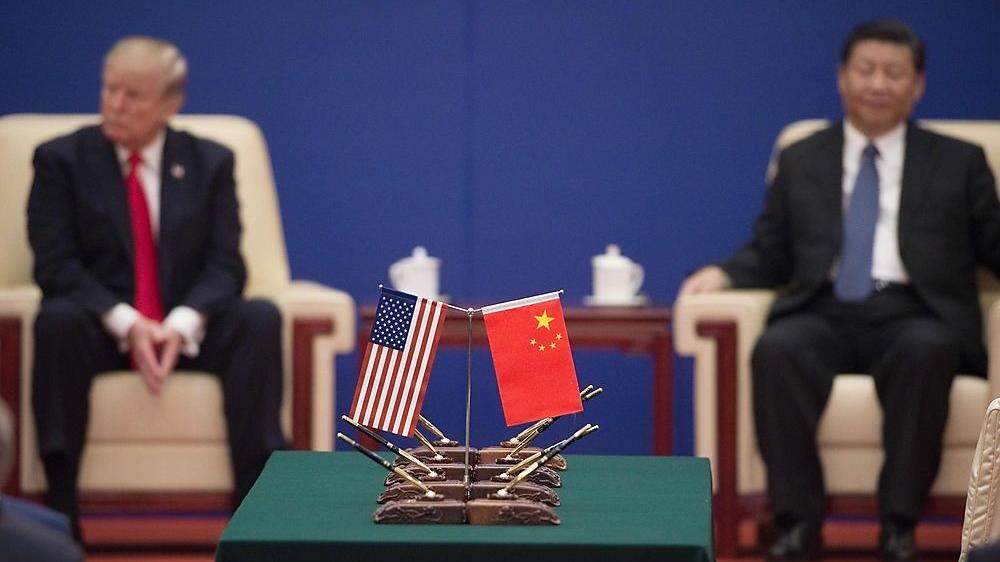 US-Präsident Trump und Chinas Präsident Xi Jinping: Konflikt steht im Vordergrund
