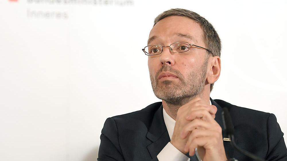 Innenminister Herbert Kickl (FPÖ)