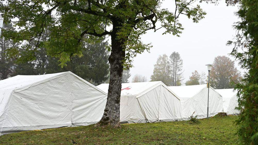 Die ersten 25 Zelte werden wohl eher nicht die letzten gewesen sein