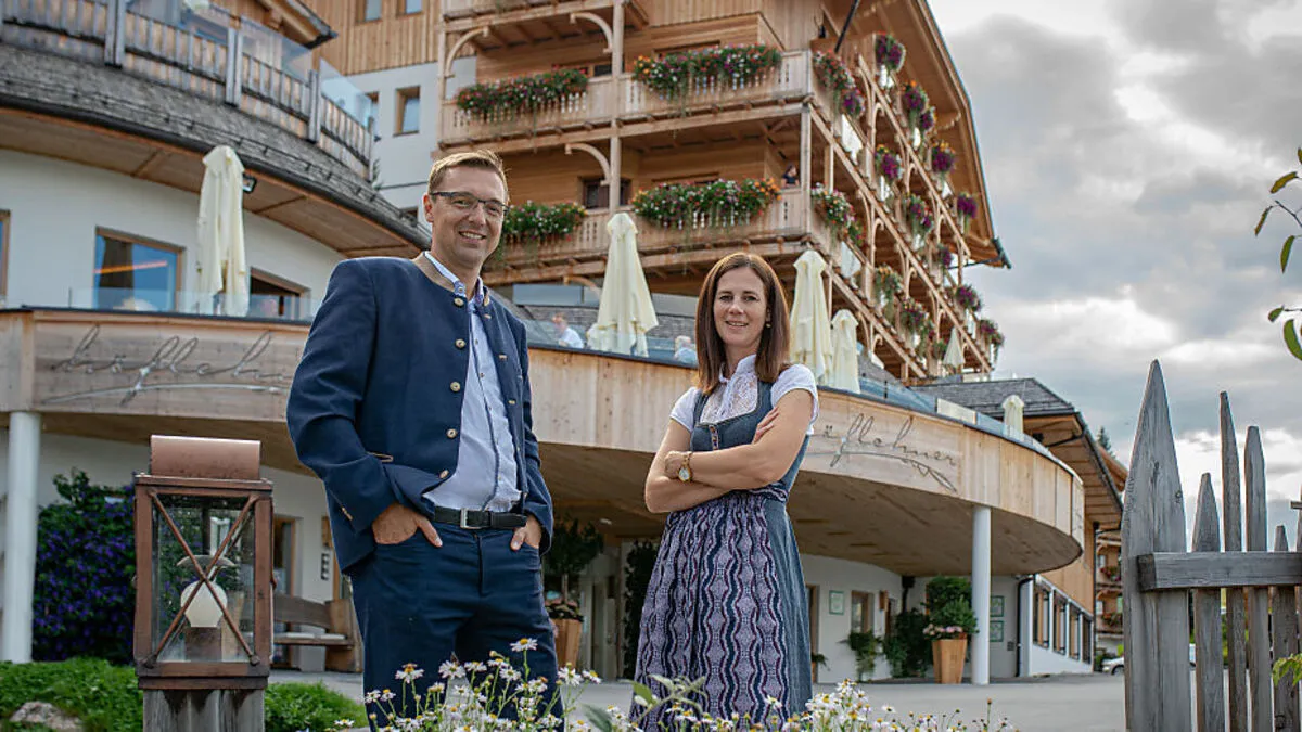 Im Natur- und Wellnesshotel Höflehner liefen die Telefone heiß: Gerhard und Katrin Höflehner freut es