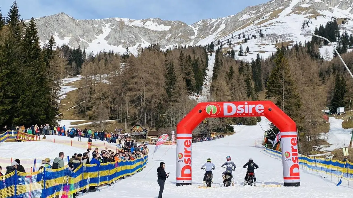 Die Teilnehmer nahmen es mit dem Berg auf