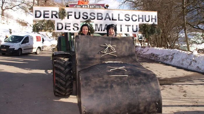 Die Sieger - "Der Fußballschuh des Manitu" vom FC Gaishorn.