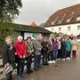 Die Gruppe verbrachte gemütliche Stunden am Chiemsee