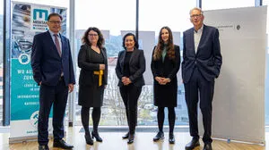 Ganze Kraft für das Forcieren technischer Berufe: Wilfried Eichlseder, Doris Wagner, Elisabeth Meixner, Andrea Pichler (vormals Kuttenberger) und Claus Kastner