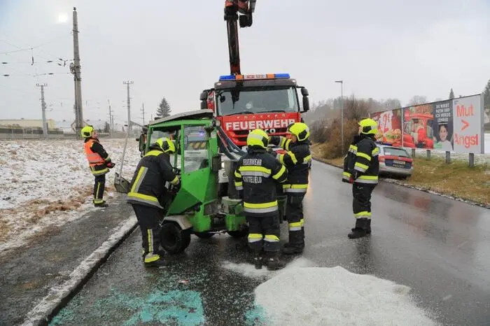 Nach rund 30 Minuten konnte der Fahrstreifen wieder für den Verkehr freigegeben werden.
