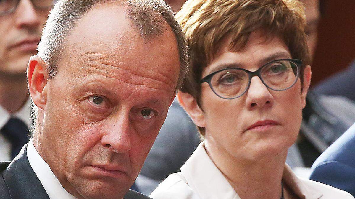 Merz und Kramp-Karrenbauer