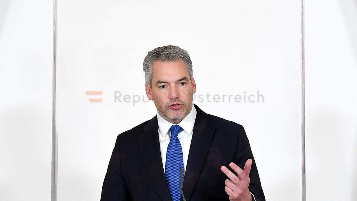 Bundeskanzler Karl Nehammer (ÖVP)