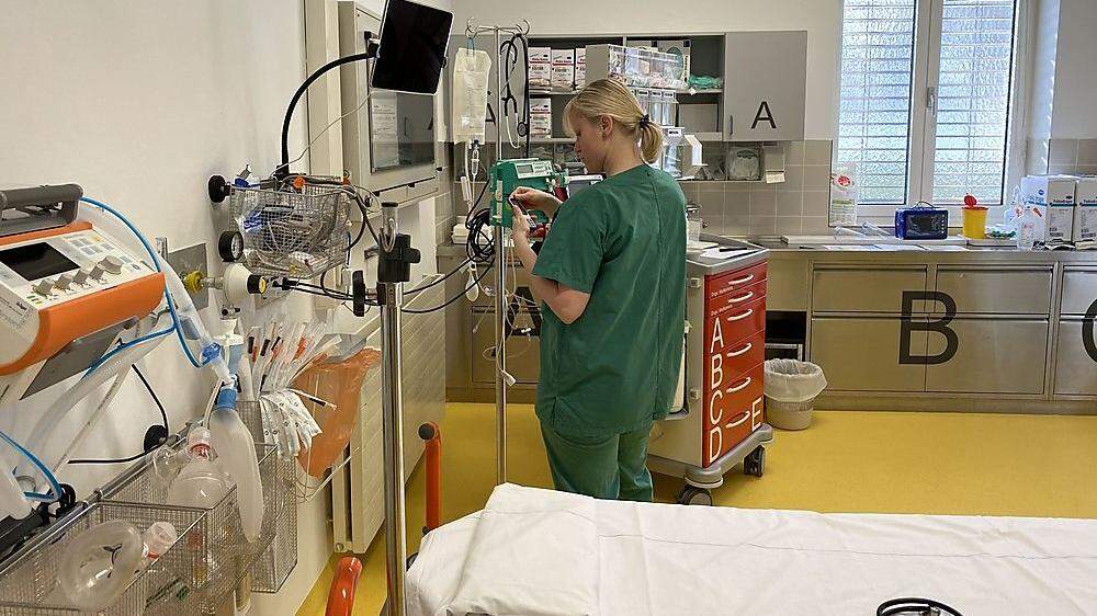 Im Krankenhaus des SIM-Campus Eisenerz wird trainiert (Sujetbild), um für den Ernstfall im Spital gerüstet zu sein