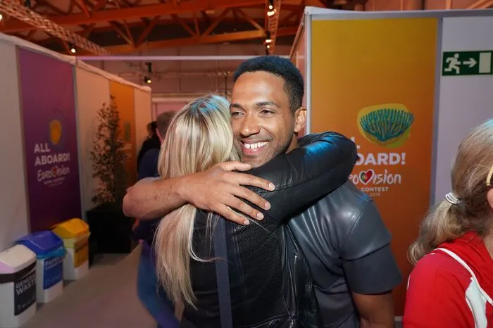 Dann wurde gefeiert! Klicken Sie sich durch die Bilder der Song Contest-Nacht...