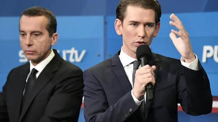 Christian Kern (SPÖ) und Sebastian Kurz (ÖVP) galten einst beide als große Hoffnungsträger in ihren Parteien