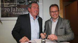 Eigentlich haben Hermann Kuenz und Martin Mayerl von der ÖVP nichts zu lachen: Kein anderer Tiroler Bezirk außer Osttirol fuhr ÖVP-Verluste ein 
