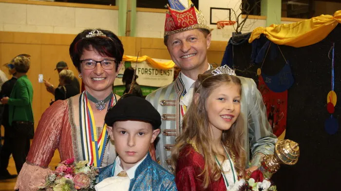 Auch die Prinzenfamilie war dabei.