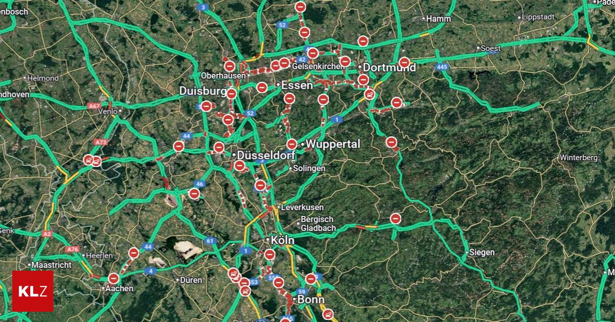 Hunderte Straßensperren in ganz Deutschland: Google Maps spielt verrückt