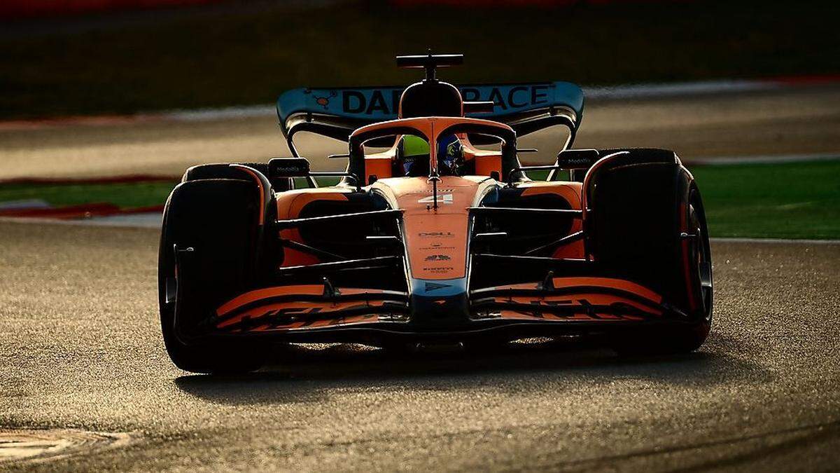 Lando Norris im neuen McLaren