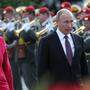 Putin mit Kneissl beim Staatsbesuch im Juni