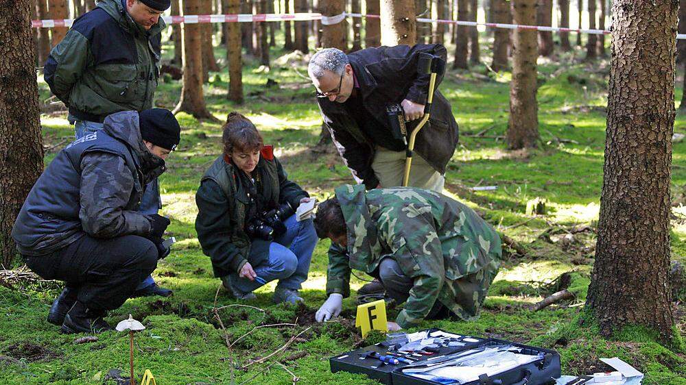 Am 5. Oktober 2008 wurde eine Leiche im Stadtwald gefunden