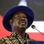 Der frühere Premierminister Raila Odinga 