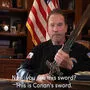 Arnold Schwarzenegger: "Die Demokratie ist wie Conans Schwert: Desto öfter man es härtet, desto stärker ist es."