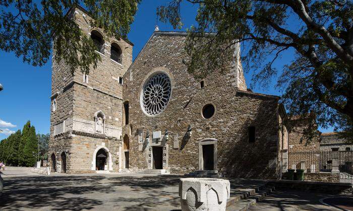 Das Castello di San Giustos stellt neben der Kathedrale von San Giusto eines der Wahrzeichen von Triest dar