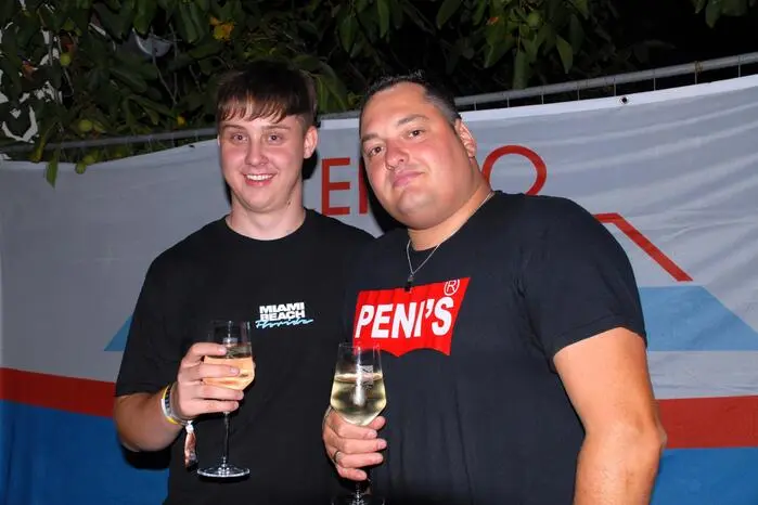Beim Aroniahof Kober in Hochenegg bei Ilz stieg die Party. 