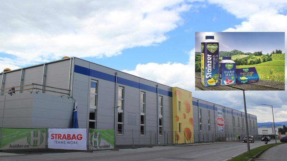Die Produktion der Stainzer Milchprodukte wird mit Jahresmitte 2022 nach Voitsberg verlegt