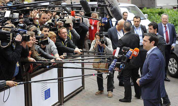 Alexis Tsipras in Brüssel