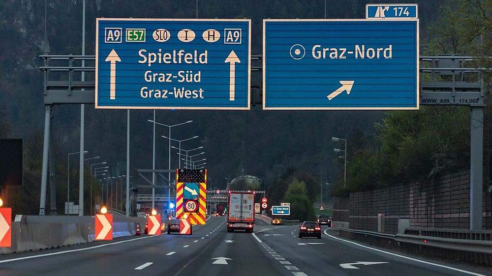 Nächtliche Sperren warten auf die Autofahrer