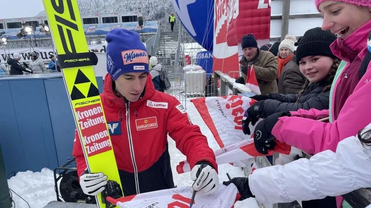 Überglücklich – endlich ein Autogramm von "Krafti"