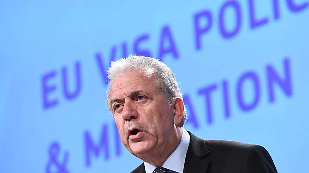 EU-Migrationskommissar Dimitris Avramopoulos 