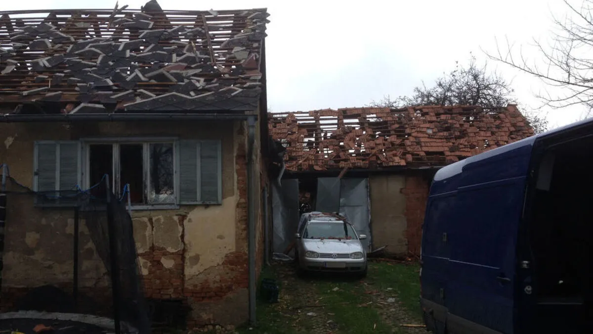 Der Unfallort am Tag nach der Tragödie