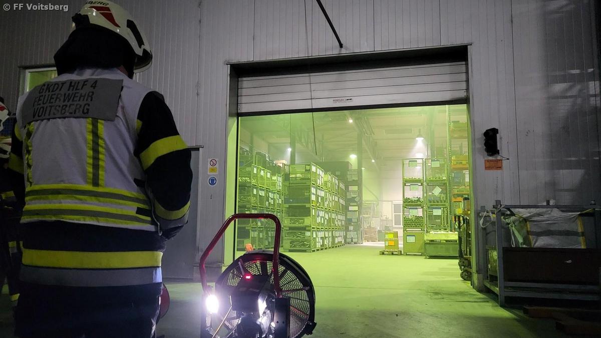 Brandmeldeanlagenalarm erwies sich als Realbrand