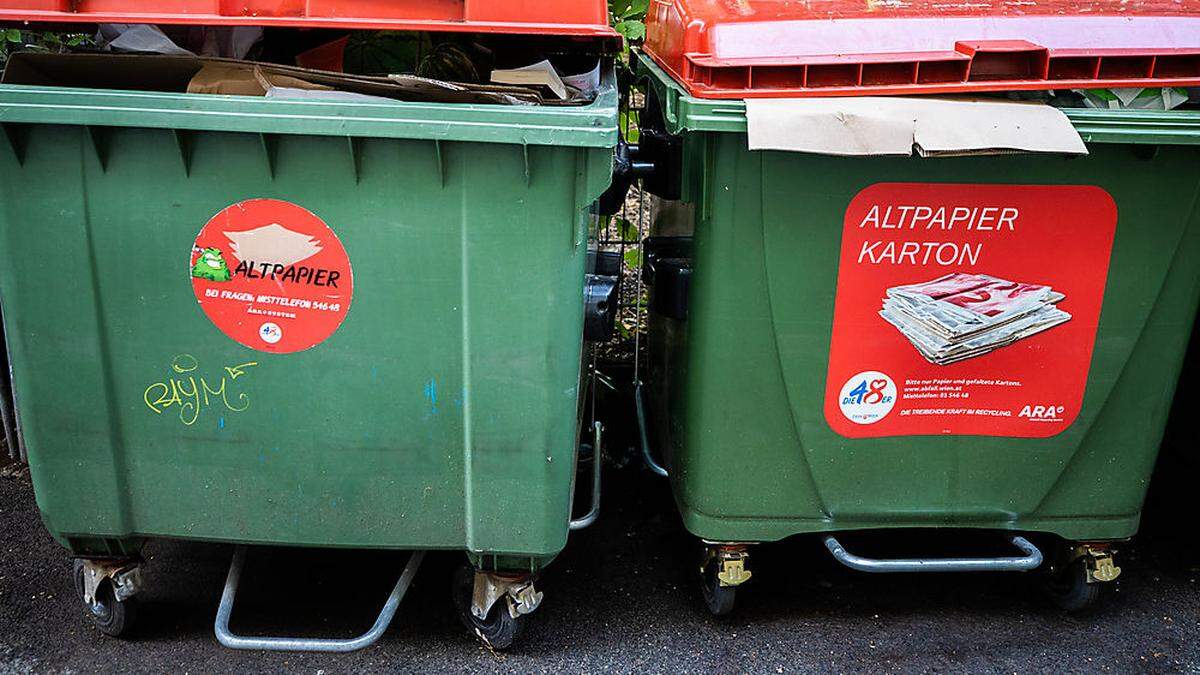 Das Feuer griff auf einen weiteren Container über (Sujetbild)