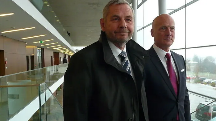 Johann Straner (links) mit seinem Anwalt Dieter Neger