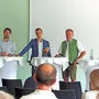 Appellierten an die künftig 4200 Tourismusinteressenten: Mathias Schattleitner, Franz Eisl, Thomas Reingruber, Siegfried Keinprecht und Arnold Oberacher