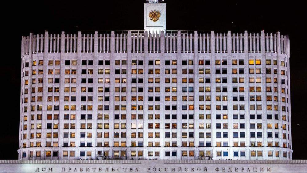 Sujetbild Regierungsgebäude in Moskau