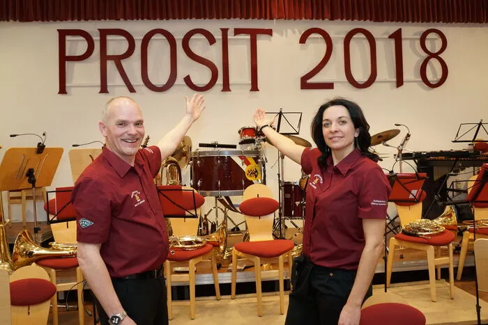 Manfred Stückler und Daniela Sattler führten durch das Programm