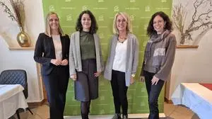 Wollen sich weiter für Jugend und Bildung stark machen: Maria Huber, Sandra Krautwaschl, Anita Winkler und Claudia Schober (v.l.)