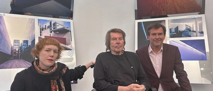 Realisierten die Ausstellung im MUWA: Sigrid Prinz, Klaus Kada und Alexander Kada