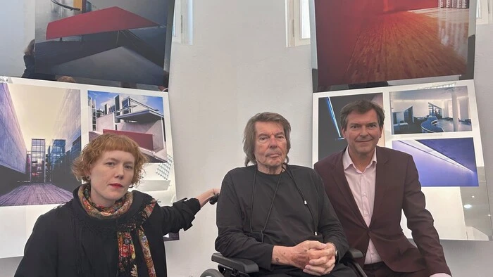 Realisierten die Ausstellung im MUWA: Sigrid Prinz, Klaus Kada und Alexander Kada