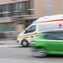 Sujet, Feature,Rettung, Rotes Kreuz, 144, Auto, Unfall, Notfall, Graz am 21.02.2022