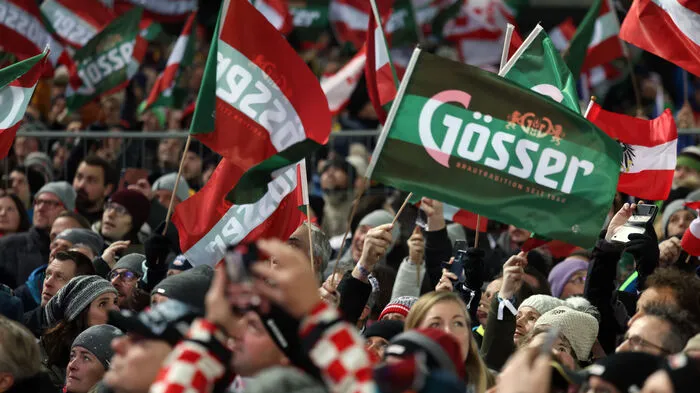Auf den Rängen herrschte beste Stimmung in Schladming.