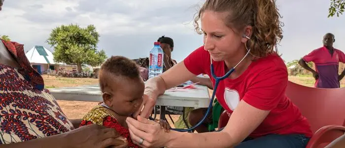 Die Medizinerin Magdalena Grießler war zuletzt für drei Wochen im Einsatz in Ghana