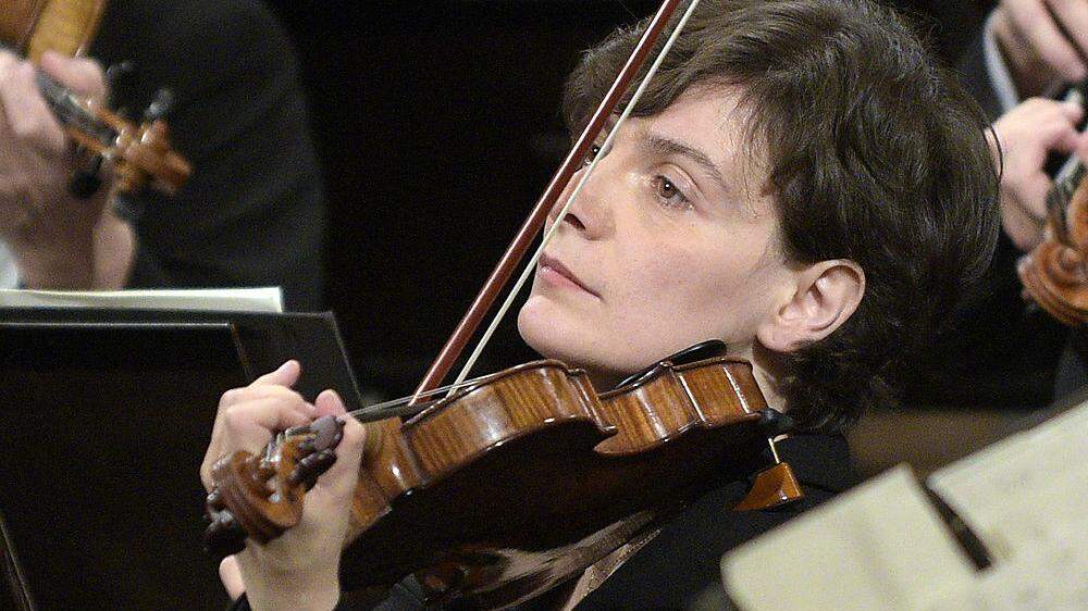 Die Bulgarin Albena Danailova ist im Trio der Konzertmeister