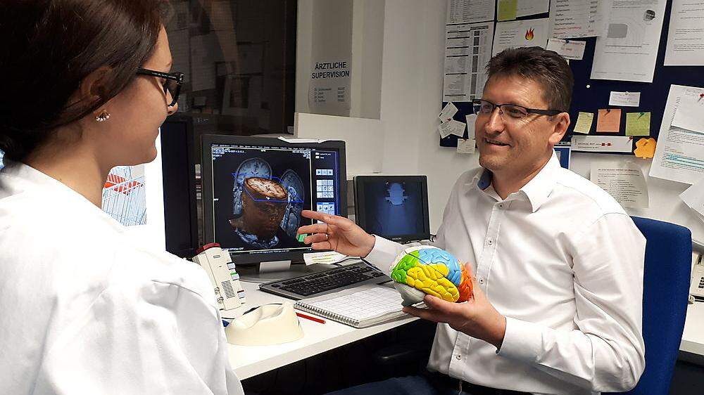 Jürgen Wieser aus Leoben beschäftigt sich mit seinem Unternehmen, das in Kapfenberg beheimatet ist, mit moderner Hirnforschung