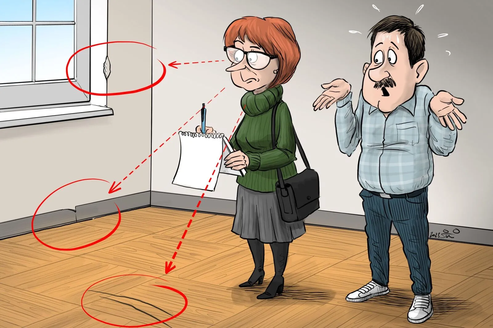 Gewöhnliche Gebrauchsspuren oder doch ein ernsthafter Schaden?