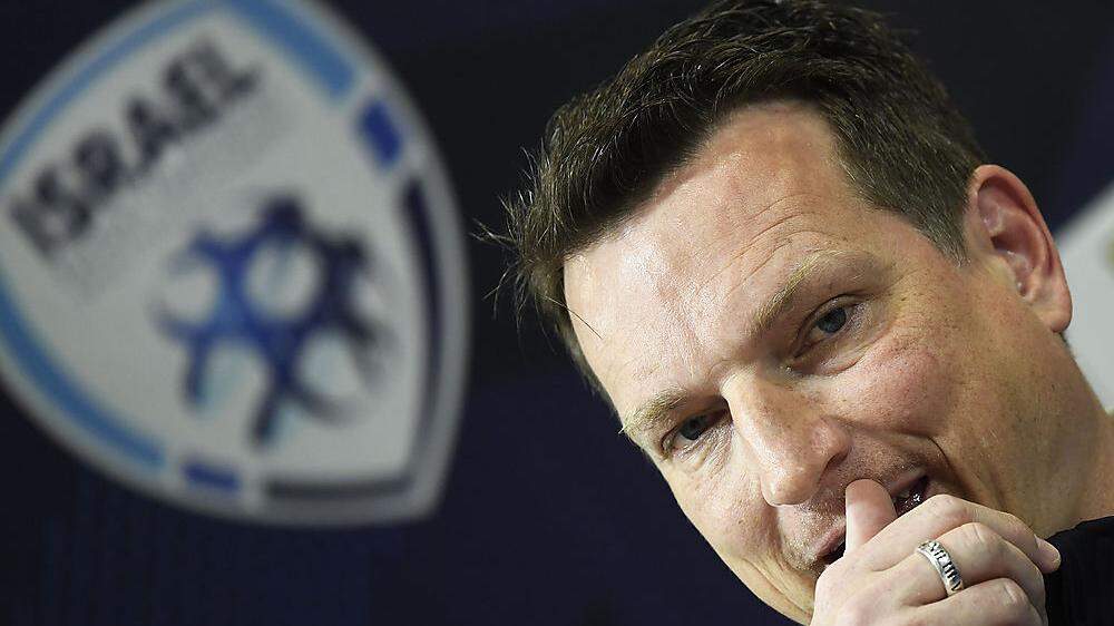 Andreas Herzog musste mit Israel einen Rückschlag im Kampf um die EM-Qualifikation hinnehmen.