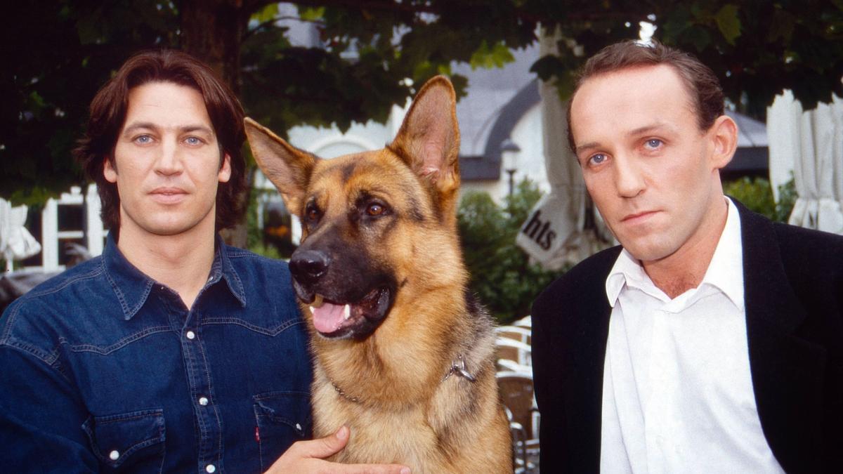 Tobias Moretti, Polizeihund Rex, Karl Markovics war das Ermittler-Trio 1994