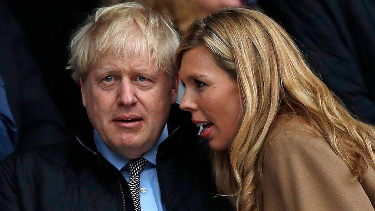 Boris Johnson und seine Frau Carrie 